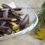 Scorze arancia candite cioccolato