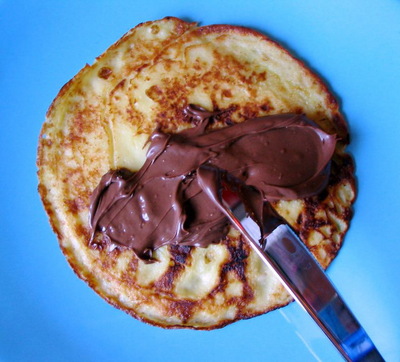 Pancakes alla nutella