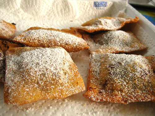 Ravioli ricotta e cacao