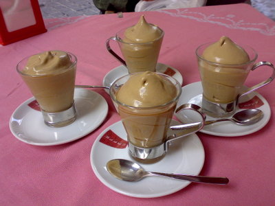 Bicchierini di crema al caffè