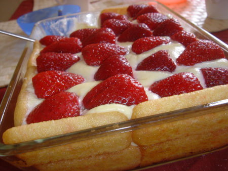 Tiramisù alle fragole