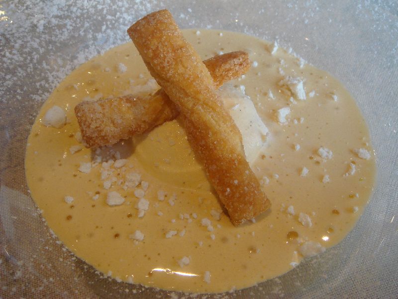 Mousse di zabaione e meringhe