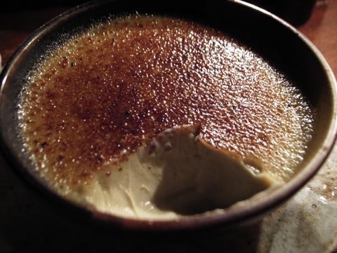 Creme brulè al cioccolato fondente