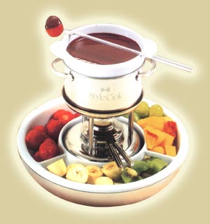 Fonduta di cioccolato