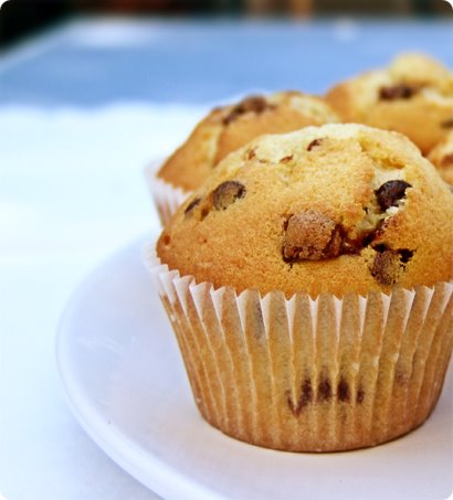 Muffin cioccolato e banana