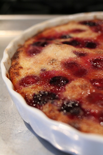 Clafoutis alle more