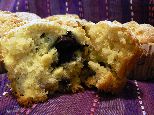 Muffin noci e cioccolato
