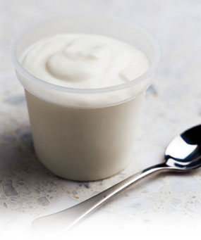 Bavarese allo yogurt e miele