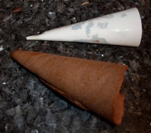 conetti di cioccolato