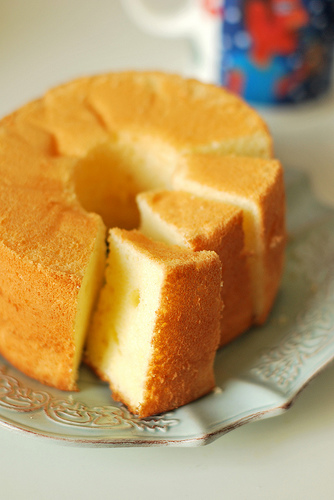 Chiffon cake, una nuvola senza latte