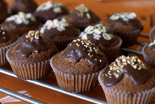 Dolci da fare con i bambini, i muffins alla coca cola