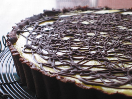 Crostata al cioccolato e zucca