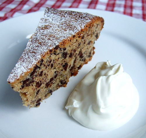 Torta Caprese al limoncello