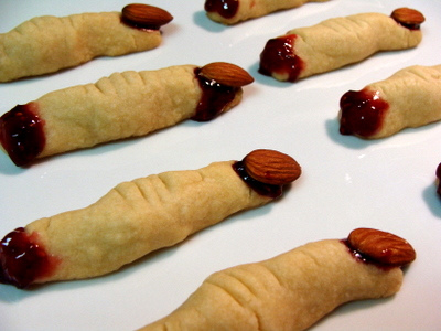 Ricette halloween, i fingers cookies ovvero le dita mozzate