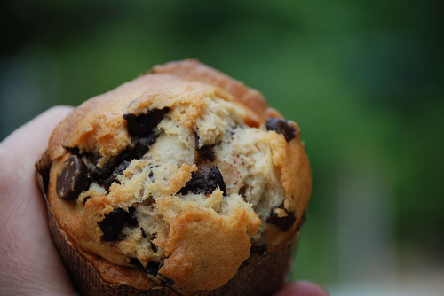 Ricette veloci per bambini, i muffins alla ricotta e gocce di cioccolato