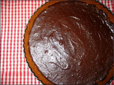 Crostata al cioccolato e miele