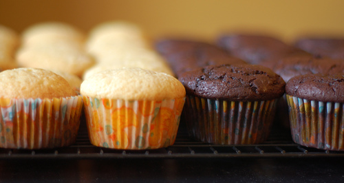 I muffin al doppio cioccolato