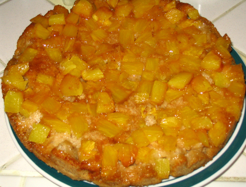 Torta morbida all’ananas
