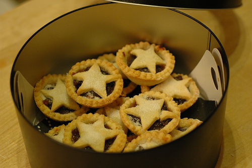 Dolcetti per natale 2010, le mincepies, ovvero le tortine di frutta speziata