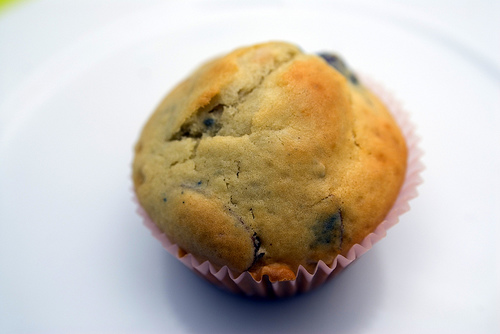 I muffin alle ciliegie con aggiunta di liquore