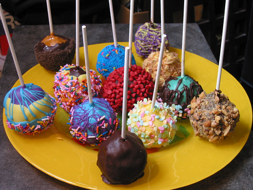 Dolci per capodanno? I cheese cake pops