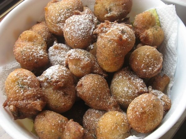 Biscotti di semolino, come frittelle