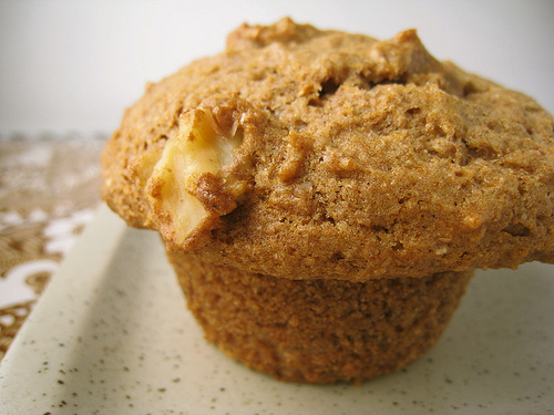 Muffin leggeri con banane e datteri