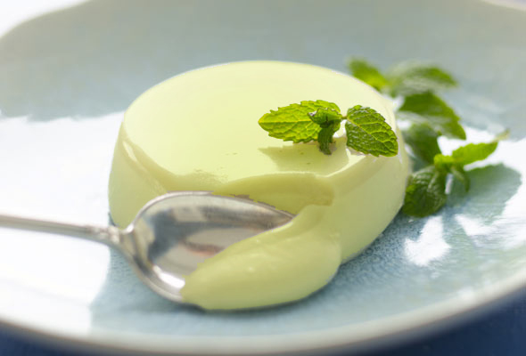 Panna cotta alla menta