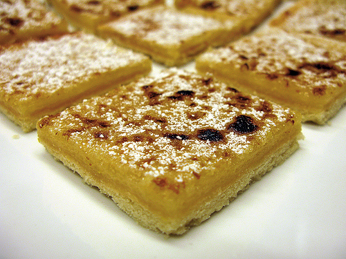 Ricette per bambini, le lemon bars