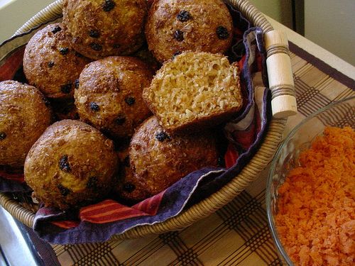 Cotto e mangiato, i muffins alle carote e cioccolato