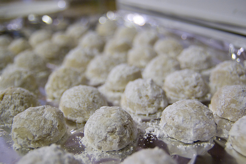 Biscotti senza uova, i butterballs cookies