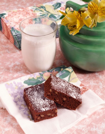 Dolci senza glutine, i brownies alle arachidi