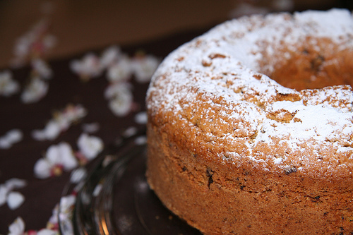 Ciambella al latte con crema di arancia con il bimby