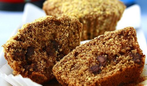 Muffin alle prugne e cioccolato con il bimby