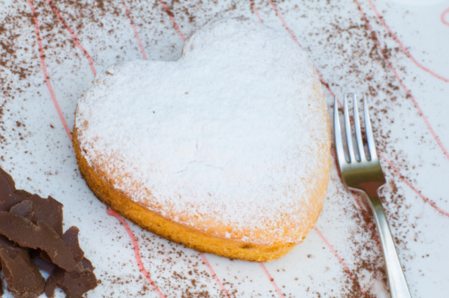 Torta Paradiso ai due gusti per San Valentino