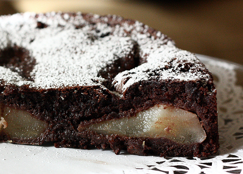 Torta con pere e cioccolato di Iginio Massari