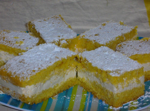 torta paradiso crema cioccolato bianco, 