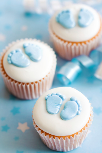 Dolci per battesimo bambini, i cupcakes decorati