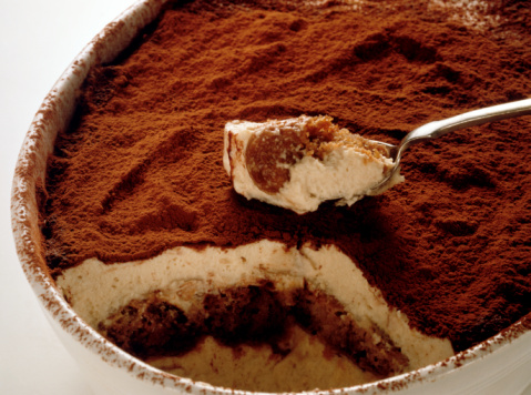 Il tiramisù al cacao per i bambini