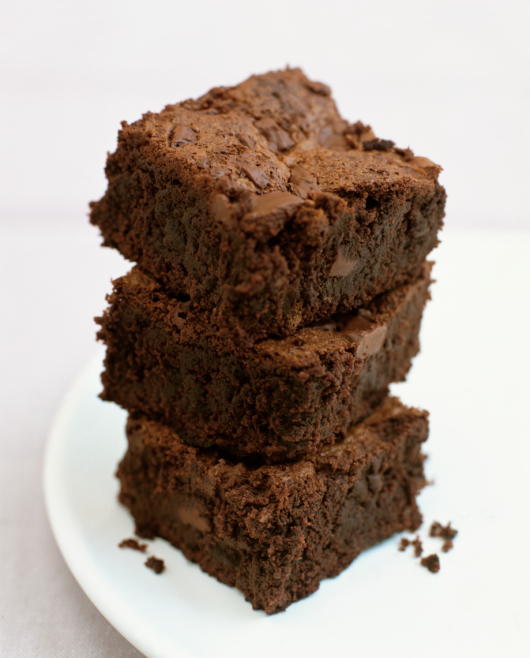 Brownies al cioccolato, noci e miele