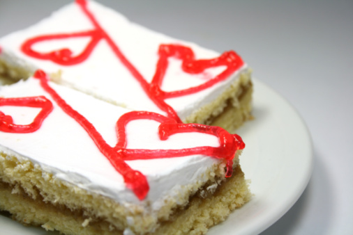 Mattonelle dolci cuori per San Valentino