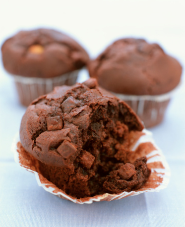 Ricette dolci cotto e mangiato, i muffins al doppio cioccolato