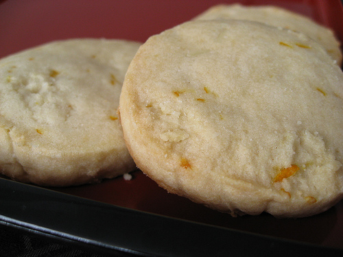 Dolci senza latte, i biscotti all’arancia