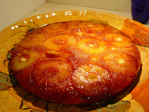 La torta ananas e caramello di Cotto e Mangiato