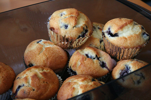 muffin ai frutti di bosco