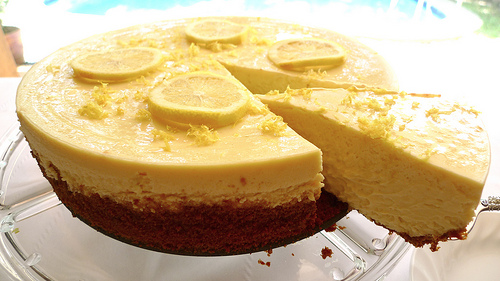 Cheese Cake Al Limone E Philadelphia Con Il Bimby Torte Al Cioccolato