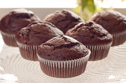 Muffin speziati al cioccolato