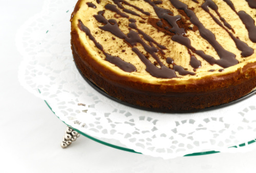 Crostata con mousse di cioccolato e menta