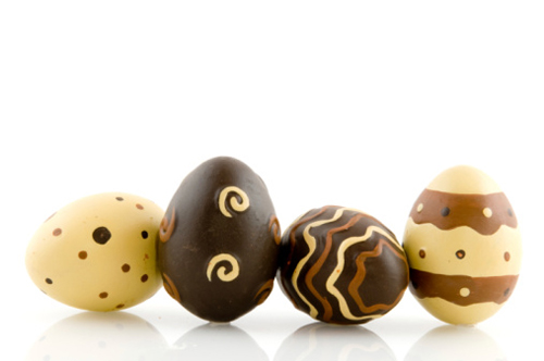 decorare uova pasqua, uova, pasqua, cioccolato, 
