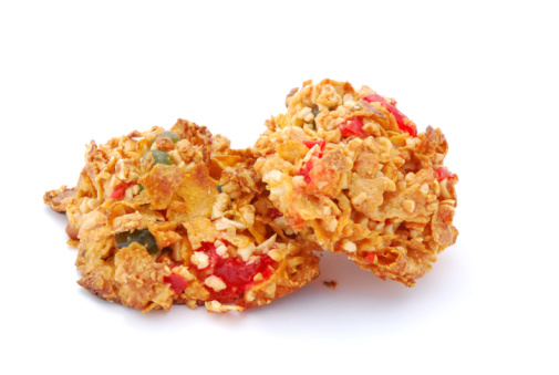 Biscotti con farina di riso e cornflakes